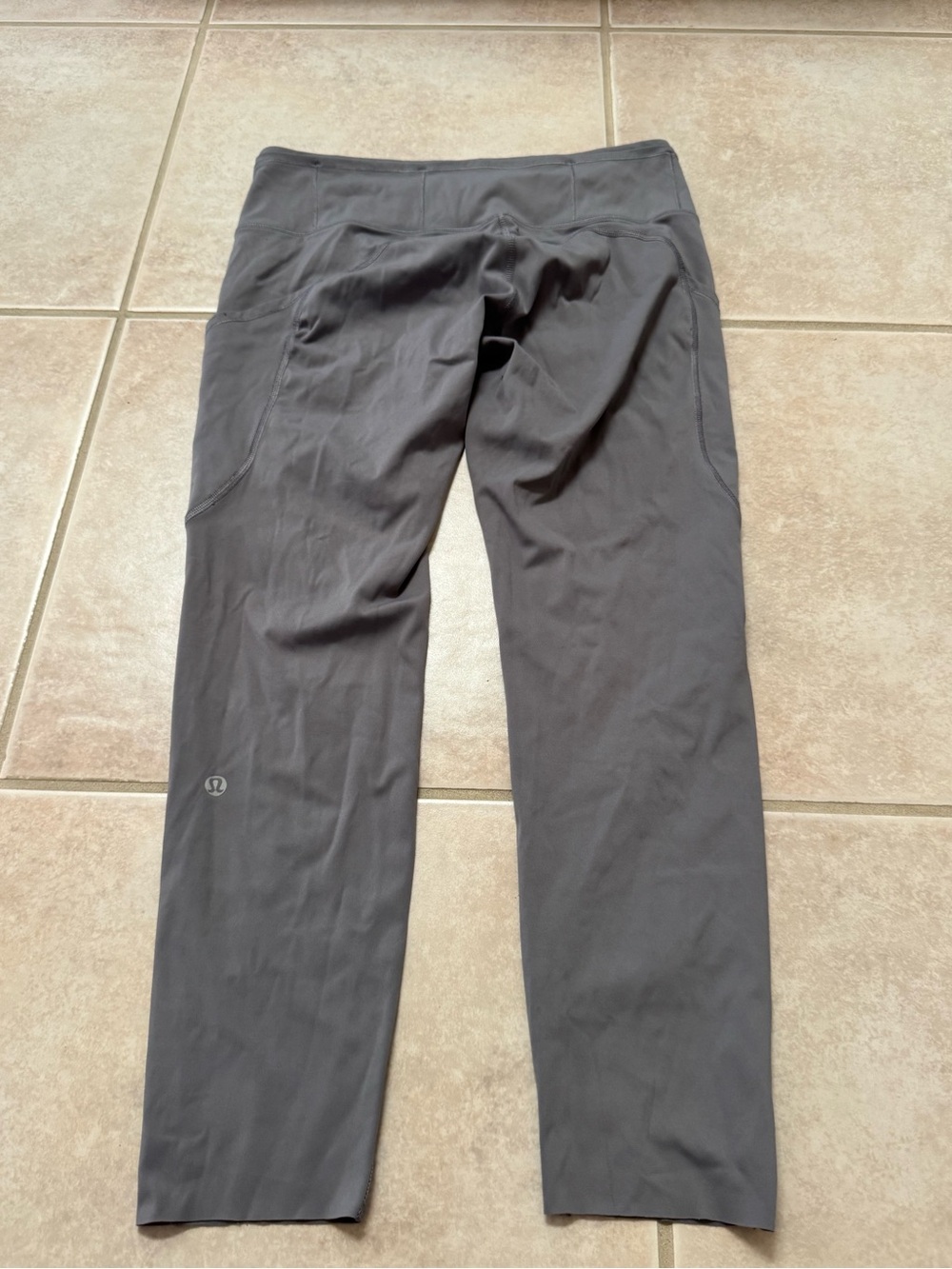 lululemon athletica Charcoal Gray Performance Leggings - Picture 3 of 6